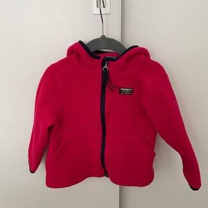 Toddler Girl LL Bean Fleece Jacket